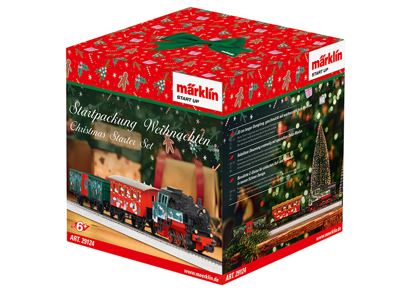 Marklin HO ゲージ Marklin 29124 Christmas HO Steam Starter Train Set w Snow Covered