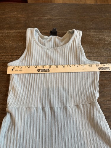 Art Class Girls Sleeveless Dress Size Large 10/12 Light Aqua Blue Green - Picture 6 of 8