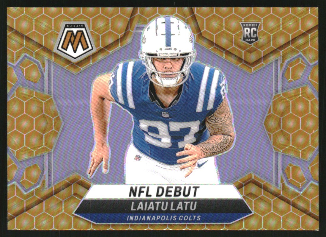 2024 Panini Mosaic Honeycomb #290 Laiatu Latu DEB