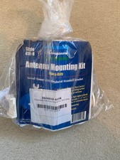 Shakespeare 410-R HF/SSB Chrome Plated Swivel Mounting Kit|1″-14 Male Tthread