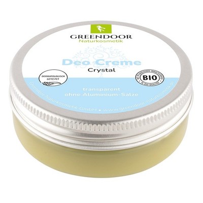 Deo Creme crystal vegan, null Schweißgeruch ? ohne Weißeln, ohne Zink ohne A