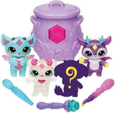 Image of Magic Mixies Mixlings Sparkle Magic Mega 4 Pack, Magic Wand Reveals Magic Power