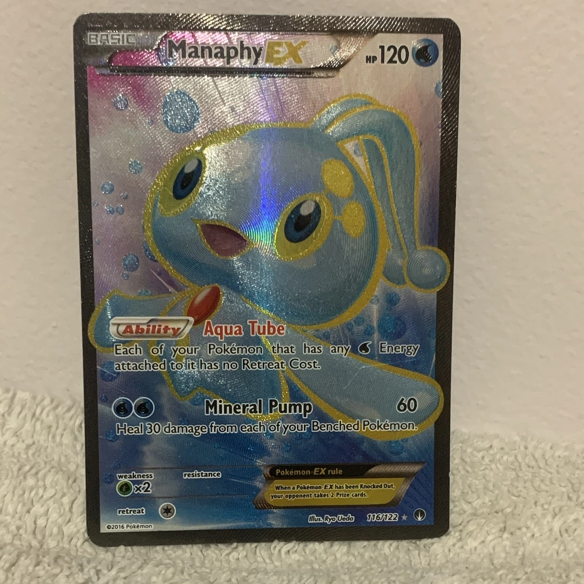 manaphy ex pokemon card value Amazon.com: - Manaphy-EX (116/122) - XY Breakpoint When a Pokémon Manaphy EX (Full Art) 116/122