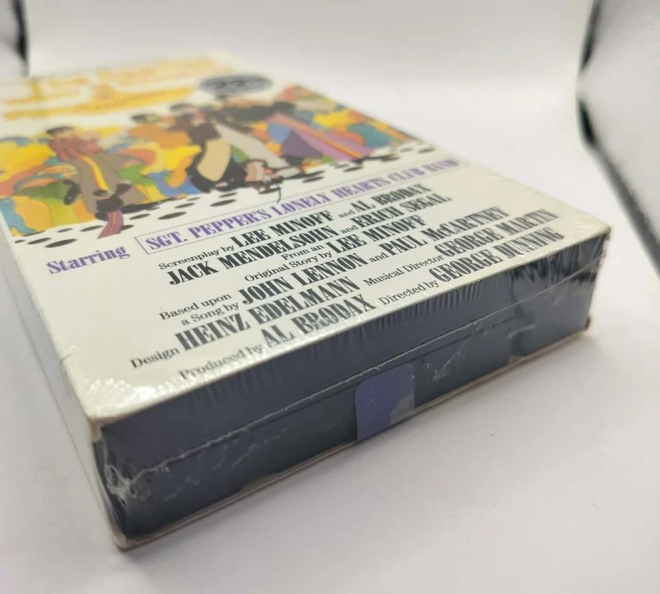 RARE - "The Beatles Yellow Submarine" VHS SEALED MGM/UA Sgt Peppers Lonely Heart - Image 2 of 4