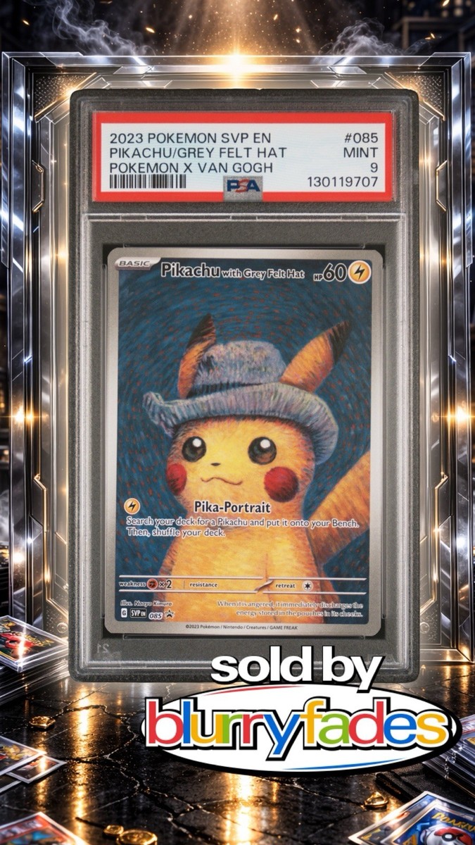 ポケモンカードゲーム SVP Pikachu Gogh Pikachu Van Gogh Promo (085/SVP) graded PSA 9 🔥 130119707 | eBay