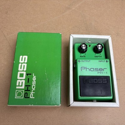 Boss PH-1 Phaser (Black Label) 1980 - Long Dash - Splitterschraube - MIJ