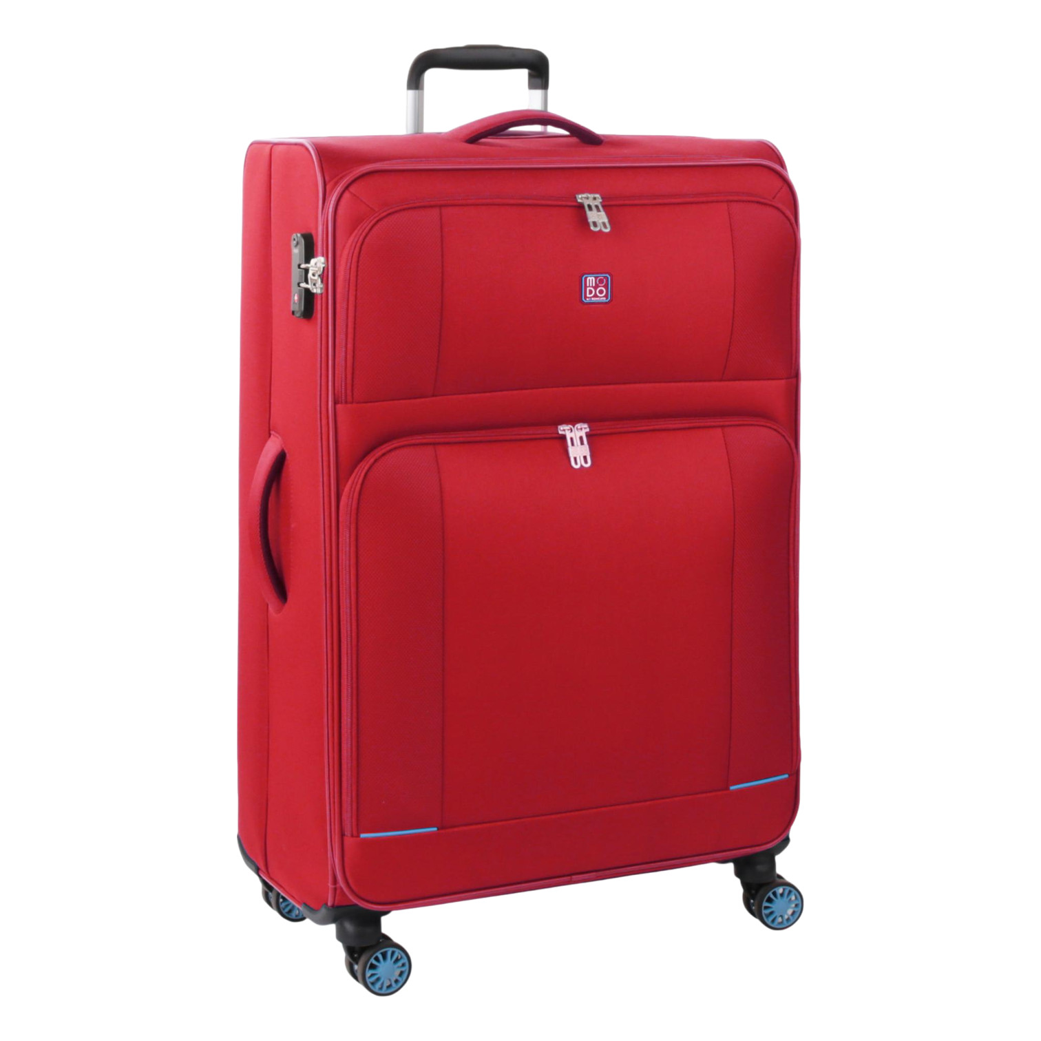 Modo by Roncato Trolley Grande in Tessuto Rosso Linea Star