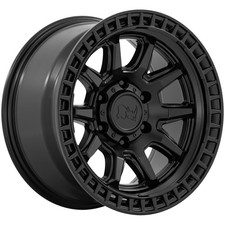 Black Rhino Calico 17x8.5 5x4.5 34mm Matte Black Wheel Rim 17 Inch