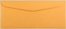 #11 Brown Kraft Envelopes - 4 1/2 x 10 3/8 - Strong & Reliable - 100/Pack