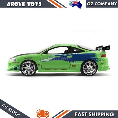 Jada 1:24 Scale Fast & Furious Brian's Mitsubishi Eclipse Diecast