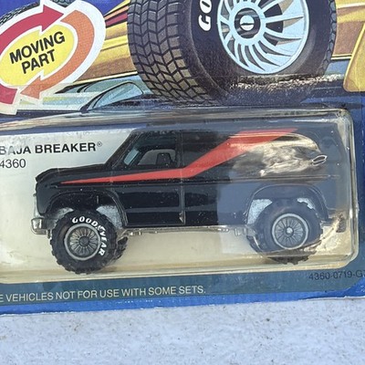 1980's Hot Wheels Real Riders Baja Breaker Black w/ Red Stripe