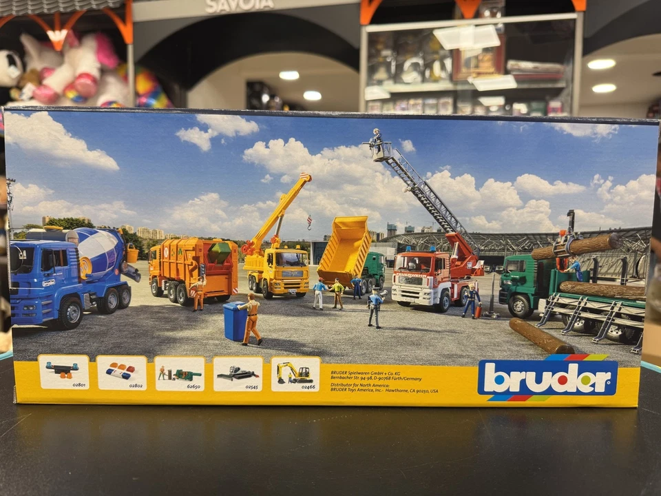 BRUDER 02572 - scala 1:16 - SPARGISALE MB-UNIMOG - NUOVO - SIGILLATO - Immagine 3 di 4