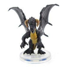 Dungeons and Dragons BLACK DRAGON WYRMLING - 2021 DND Minis Miniature Figure