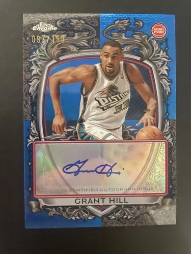 2025 Topps Chrome Grant Hill Signature Style (RAW)