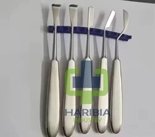Tastan Cakir Micro Nasal Saw, 5 Pieces Rhinoplasty Saw Set