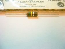 ALLEN BRADLEY 150k 2 watt 10 Carbon Comp Resistor 1