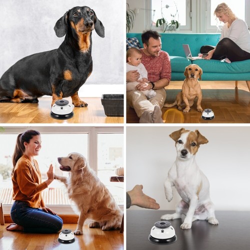 Pet Bell Toys Doorbell for Dogs Puppy Potty Training Press Doggy - Picture 11 of 12
