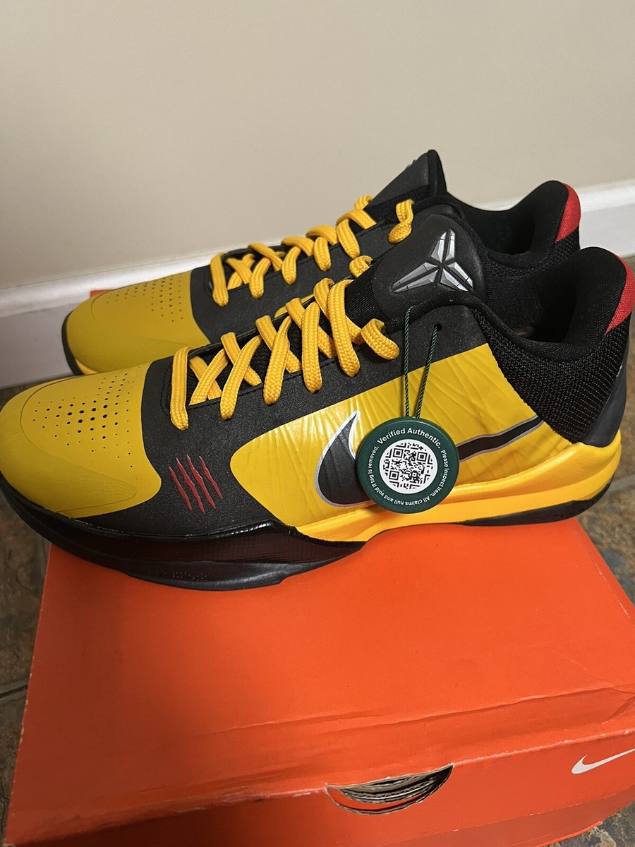 シューズ(男性用) Kobe5 protro Bruce ree New Nike Kobe 5 Protro “Bruce Lee” Casual Basketball Shoes