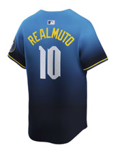 NIKE JT REALMUTO PHILADELPHIA PHILLIES MENS BLUE CITY CONNECT LIMITED MLB JERSEY