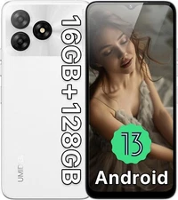 UMIDIGI 8G + 128GB  5000mAh  Android 13 Unlocked  Dual SIM Smartphone