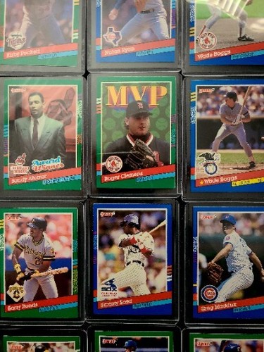 Donruss 39 Karten Lot 1991. All Are Stars, Mix Of Rookies, HOF, MVP. Neuwertig & Fehler - Bild 7 von 11