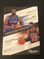 2012-13 Prestige Connections Ben Gordon Richard Hamilton #22