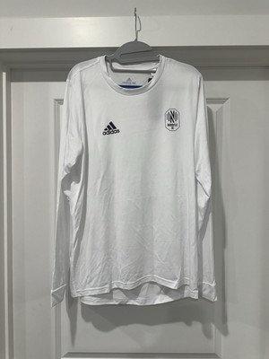 Mens Nashville SC Adidas Neighborhood Shop Long Sleeve Size Large