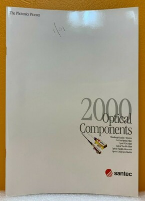 Santec 2000 Optical Components Catalog.