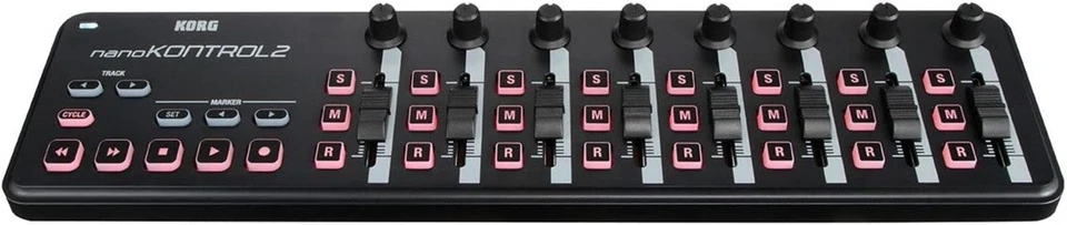 Korg nanoKONTROL2 Slim-Line USB Control Surface Black - Image 2 of 4