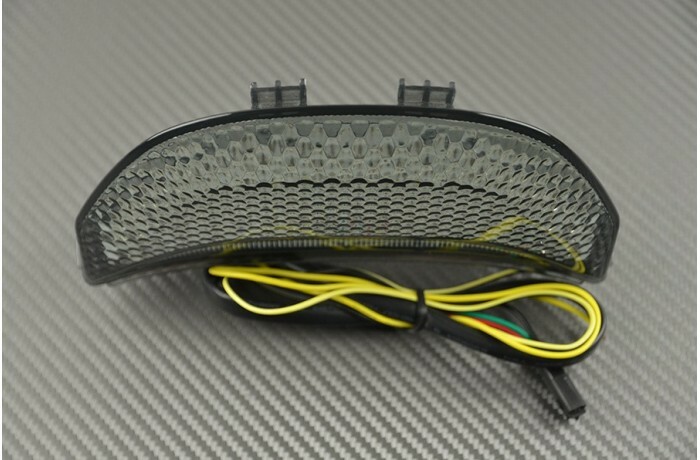 Feu arrière LED fumé avec clignotants pour moto Honda CBR 1000 RR 2004-2005