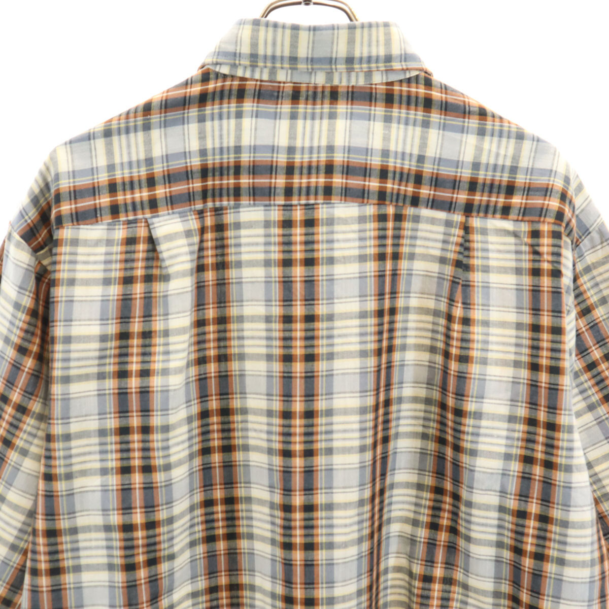 トップス BIG MAC CHECK S/S SHIRTS BIG MAC 70s vintage Check Pattern Short sleeve shirt XL gray