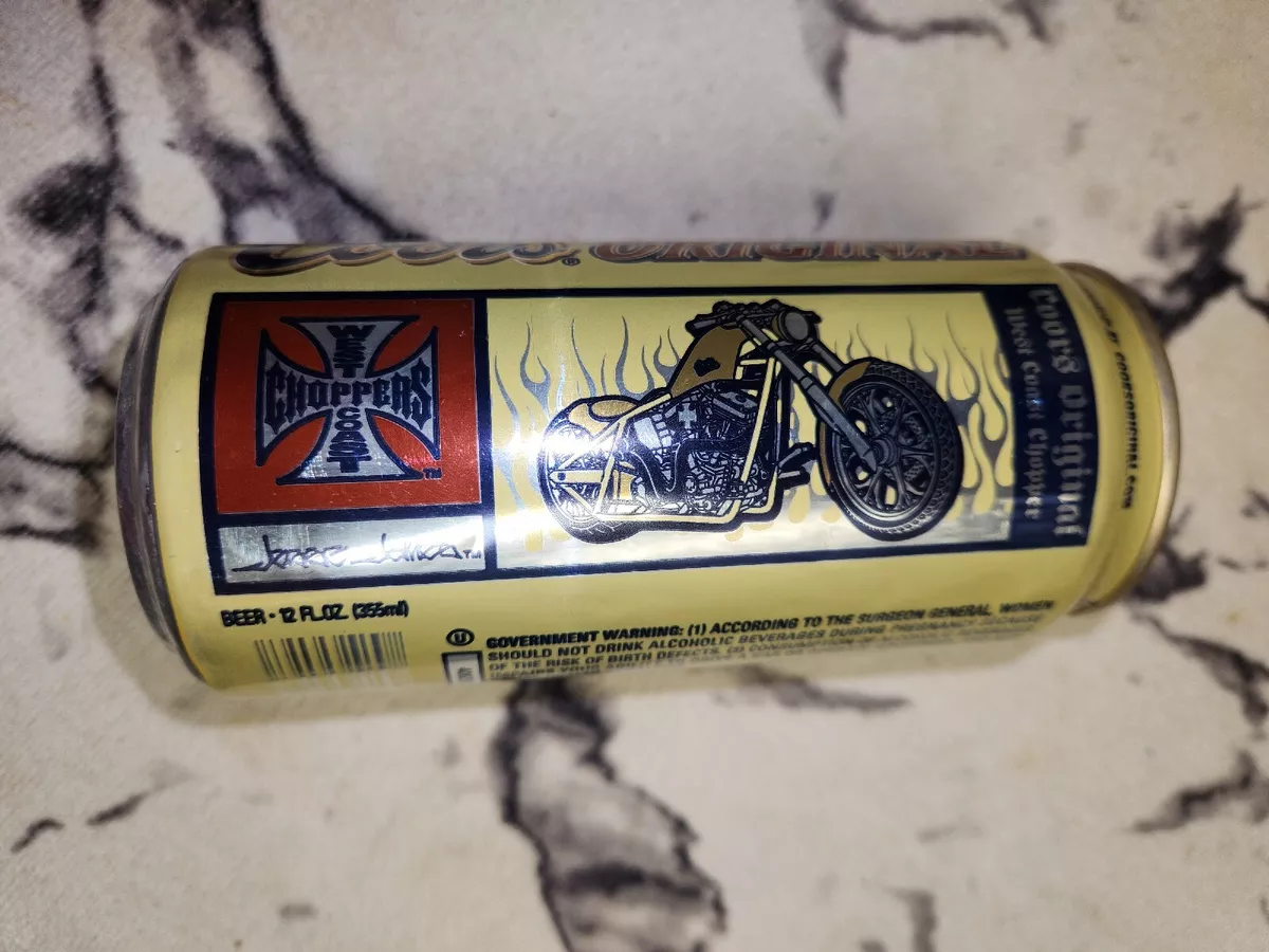 Vintage Coors West Coast Choppers Jesse James Can