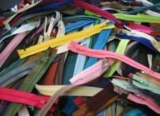 ZIPPERSTOP Saving Over 2 pounds Mixed of YKK zippers Closed End and Open End