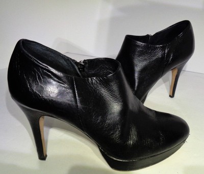 vince camuto black ankle boots