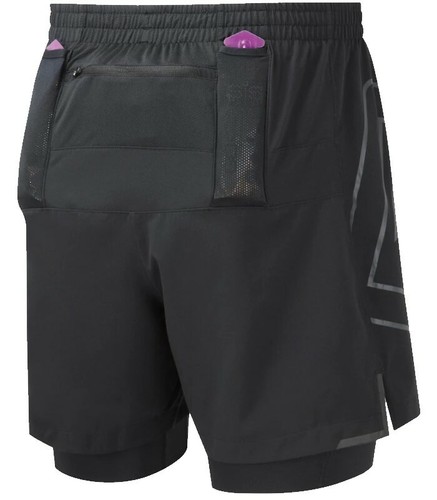 Pantalones cortos para correr Ronhill | TECH MARATHON Pantalones cortos para correr dobles negros LP £50 | eBay