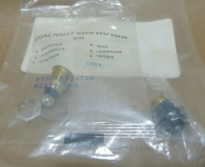 DIALIGHT 270-1830-0141-702 PANEL LIGHT BLUE BLACK 270-0141 , 6210-00-865-7134