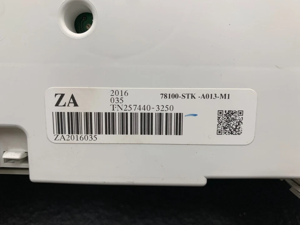 *Cuadro de instrumentos velocímetro medidores de panel de instrumentos Acura RDX 2007 114.005 millas Foto 3 de 3