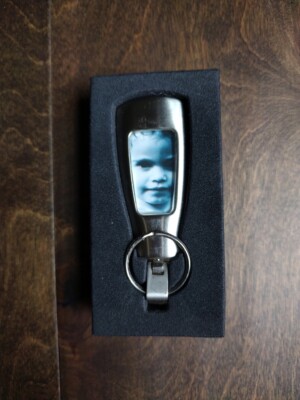 Umbra LOCKIT Photo Keyring Key Chain Nickel 