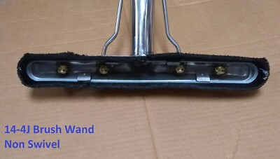 #ad 14quot; 4 JET S BEND Hard Surface Tile amp; Grout Cleaning BRUSH WAND Floor Scrubber $205.00