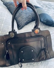 Roger Vivier Brown Leather Purse 