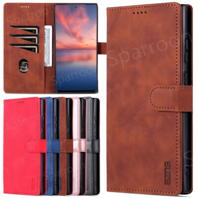 Hülle für Samsung Galaxy S25 S24 S23 S22 Ultra Plus A16 Klapphülle Handy Tasche