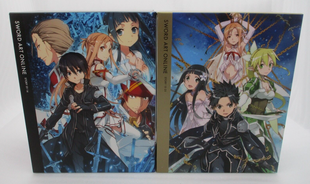 SAO ソードアートオンラインBlu-ray Sword Art Online vol.1-9 Limited Edition Blu-ray Disc w/ Storage