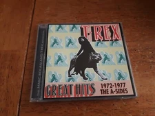T. REX "Greatest Hits 1972-1977 The A-Sides" Audio CD Compact Disc. Ex Tested