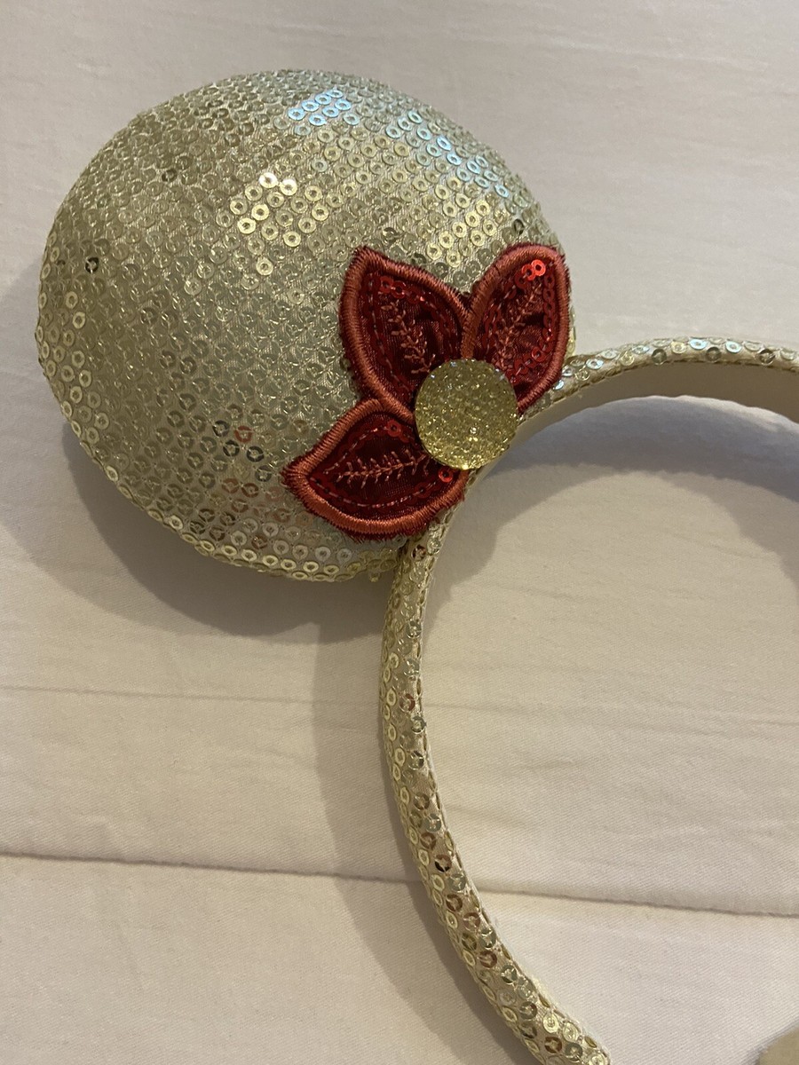 Disney Parks Minnie Mouse Gold Sequin Feather Flapper  display picture 1