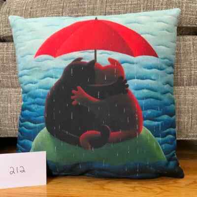 NEW Kitty Pillow - 17  Cat Pet Pillowcase Cover - #212 - Cat Rescue Fundraiser