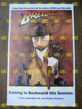 1986 Howard the Duck Screen Movie Apartment Poster Prop