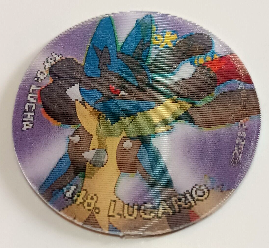 TAZO POKEMON DKV 3D #489 PHIONE MANAPHY 2020 Sinnoh PERU Pogs Lenticular