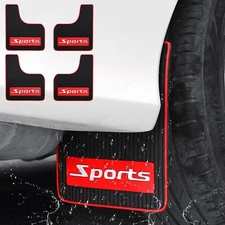 4Pcs Universal Front Rear Mudflaps For Honda Sports Mud Flap Splash Guards