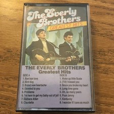 The Everly Brothers "Greatest Hits" Cassette Tape, K-Tel Holland Import