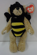 RARE Ty Beanie baby Beezee The Jointed Bumble Bee Bear 1993 "You BEE Long to Me"